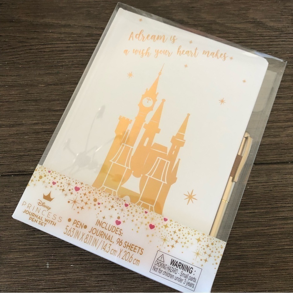 Disney Princess: Journal with pen set: Cinderella’s Castle